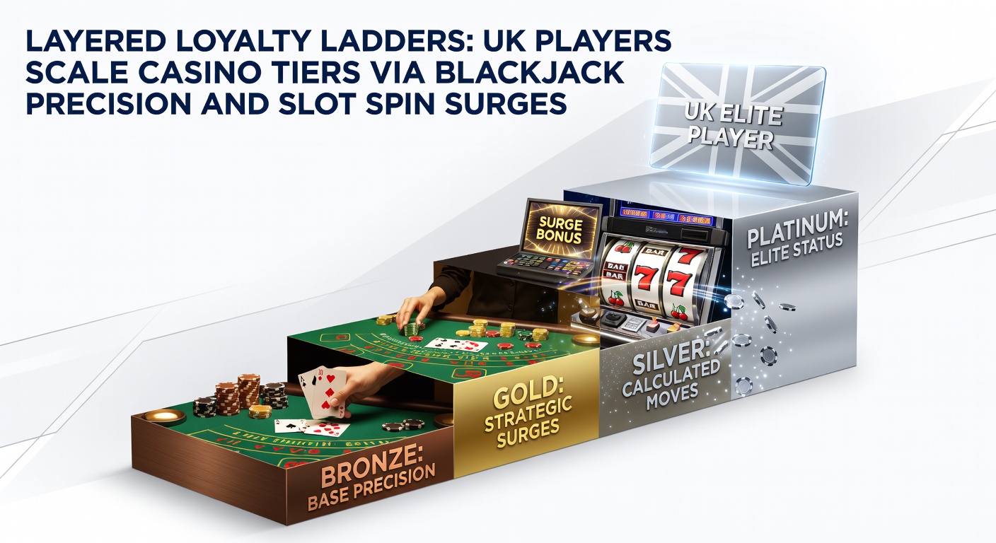 Vibrant slot reels spinning rapidly beside a loyalty tier badge, illustrating point accumulation through high-volume play