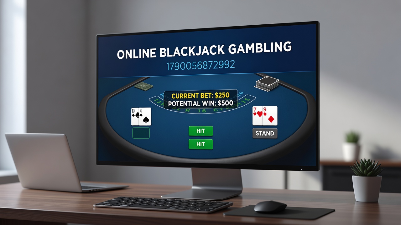 Live dealer blackjack studio with multiple camera angles and real-time betting interface